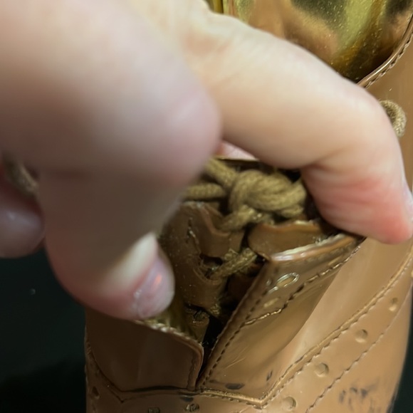 Report Signature peep toe lace up Oxford spike heel - Picture 11 of 11